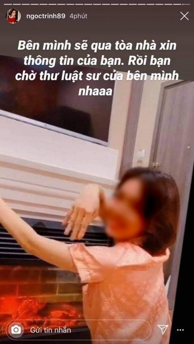 Biến căng: Ngọc Trinh chỉ thẳng mặt, kiện hàng xóm vì tội quay lén