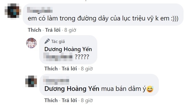 Dương Hoàng Yến mắng 