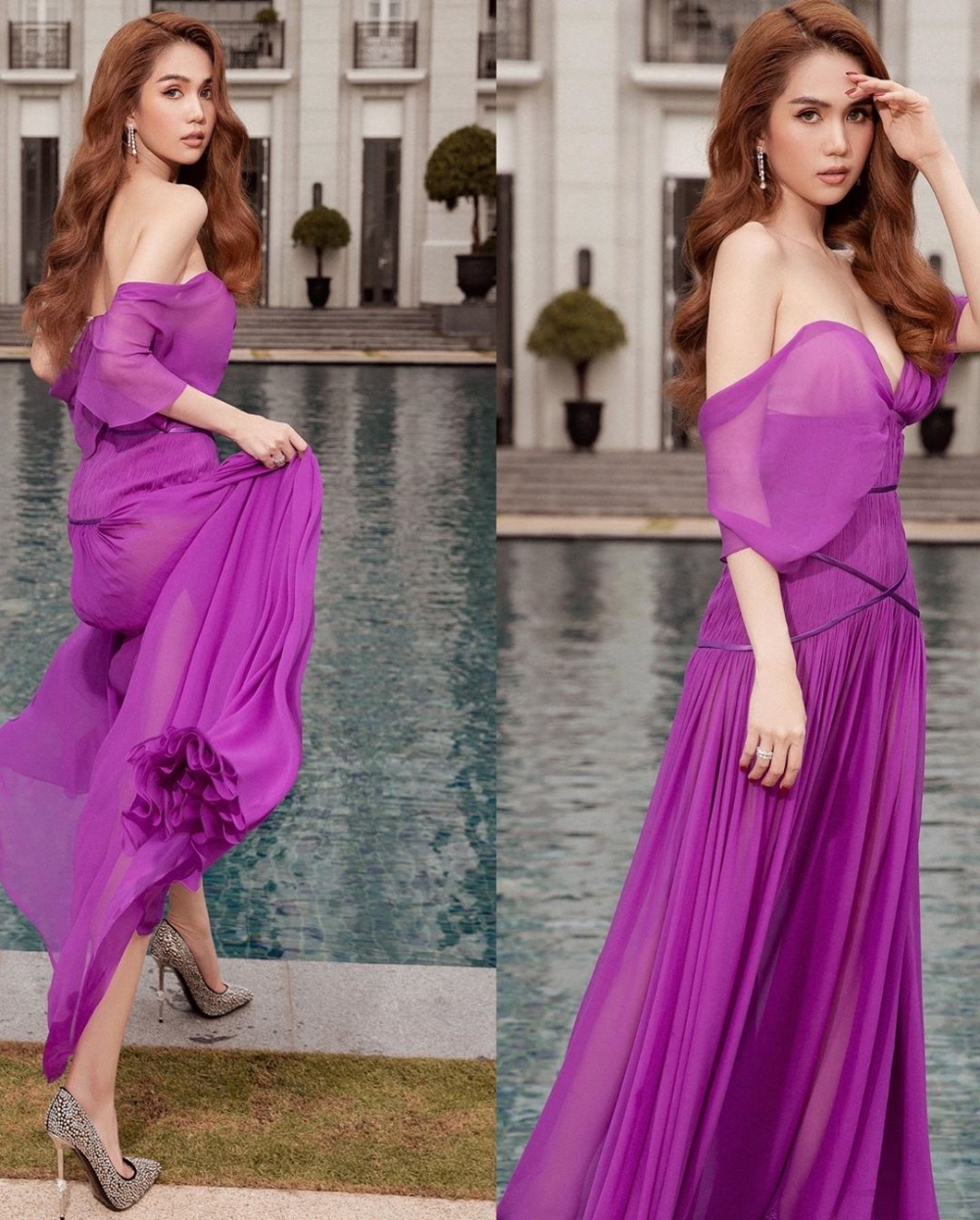 Ngọc Trinh khoe ngực 