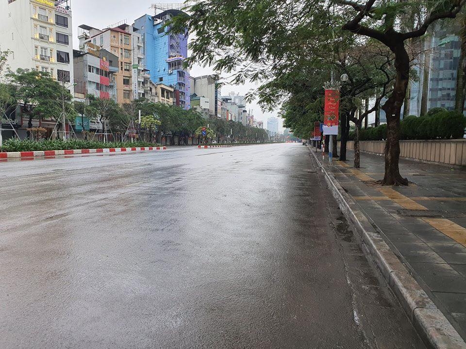 chum anh ha noi vang lang sang mung 1 tet