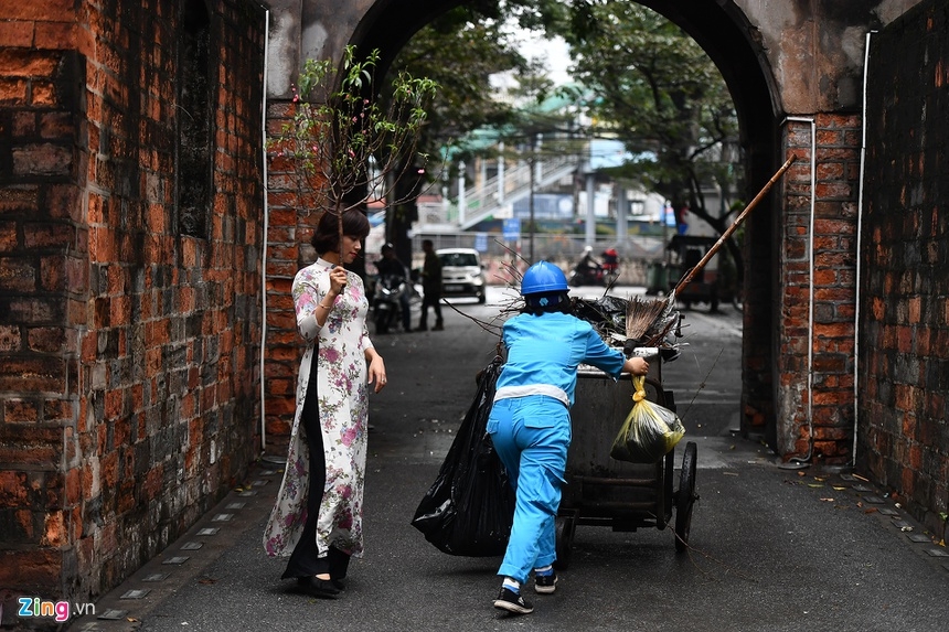 chum anh ha noi vang lang sang mung 1 tet