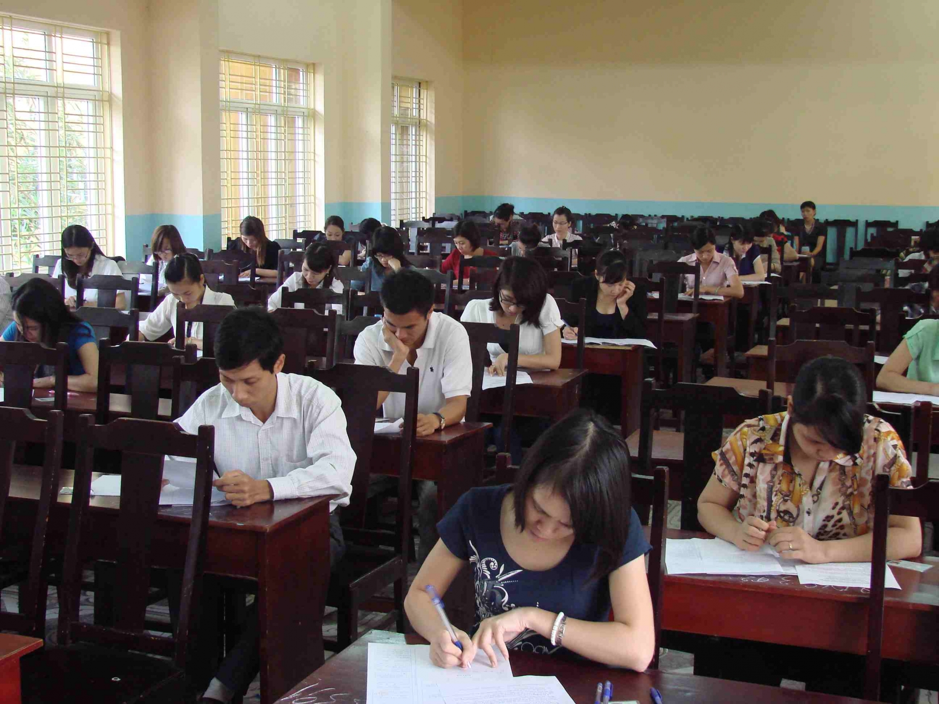 truong hop duoc tiep nhan vao cong chuc khong qua thi tuyen
