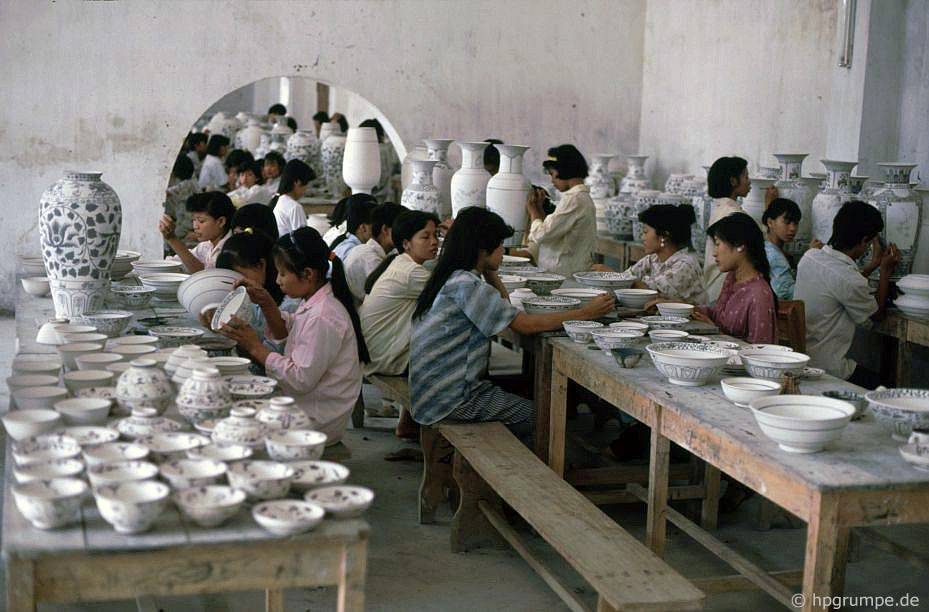 lang gom bat trang lang ran le mat nhung nam 90 co gi dac biet