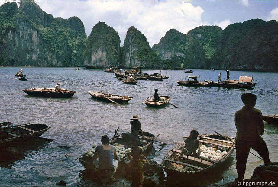 chum anh mau hiem co ve vinh ha long nhung nam 90