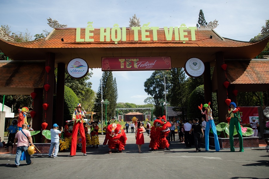 Trên 40.000 lượt người dự Lễ hội Tết Việt 2020 le hoi tet viet tet festival 2020 thu hut du khach quoc te