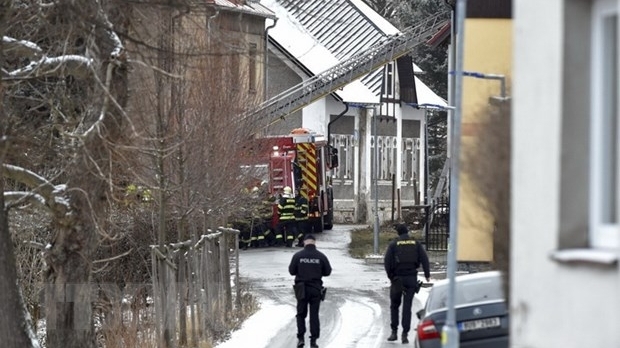 10.000 korun được cộng đồng người Việt tại Séc chung tay ủng hộ nạn nhân hỏa hoạn ở Vejprty