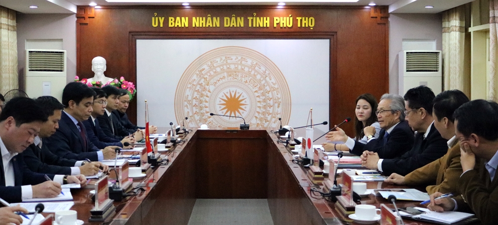 Doanh nghiệp Nhật Bản nghiên cứu, tiến hành hợp tác với Phú Thọ từ cây chè nghi sy ha vien nhat ban quan tam phat trien cay che cua tinh phu tho