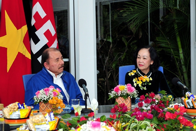viet nam nicaragua tang cuong thuc day hon nua quan he huu nghi doan ket va hop tac toan dien