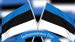 Lãnh đạo Việt Nam gửi điện mừng Quốc khánh Estonia