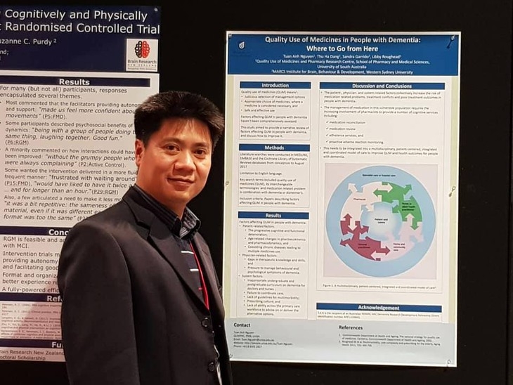 tien si goc viet duoc vinh danh tai australia trong linh vuc nghien cuu ve sa sut tri tue