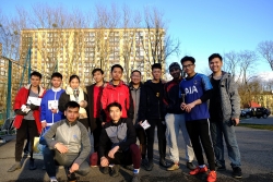 Chi đoàn TNCS Hồ Chí Minh tại Kaliningrad (Nga) tổ chức giao lưu bóng đá