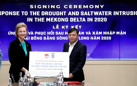 undp ho tro 185000 usd giup dong bang song cuu long ung pho han han va xam nhap man