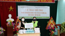 gni ho tro hon 100 trieu dong cho 42 truong hoc tren dia ban tinh hoa binh chong covid 19