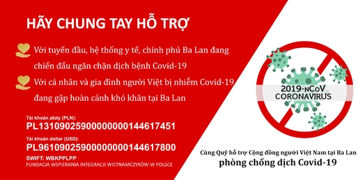 cong dong nguoi viet nam tai ba lan keu goi thanh lap quy ung ho chong dich covid 19