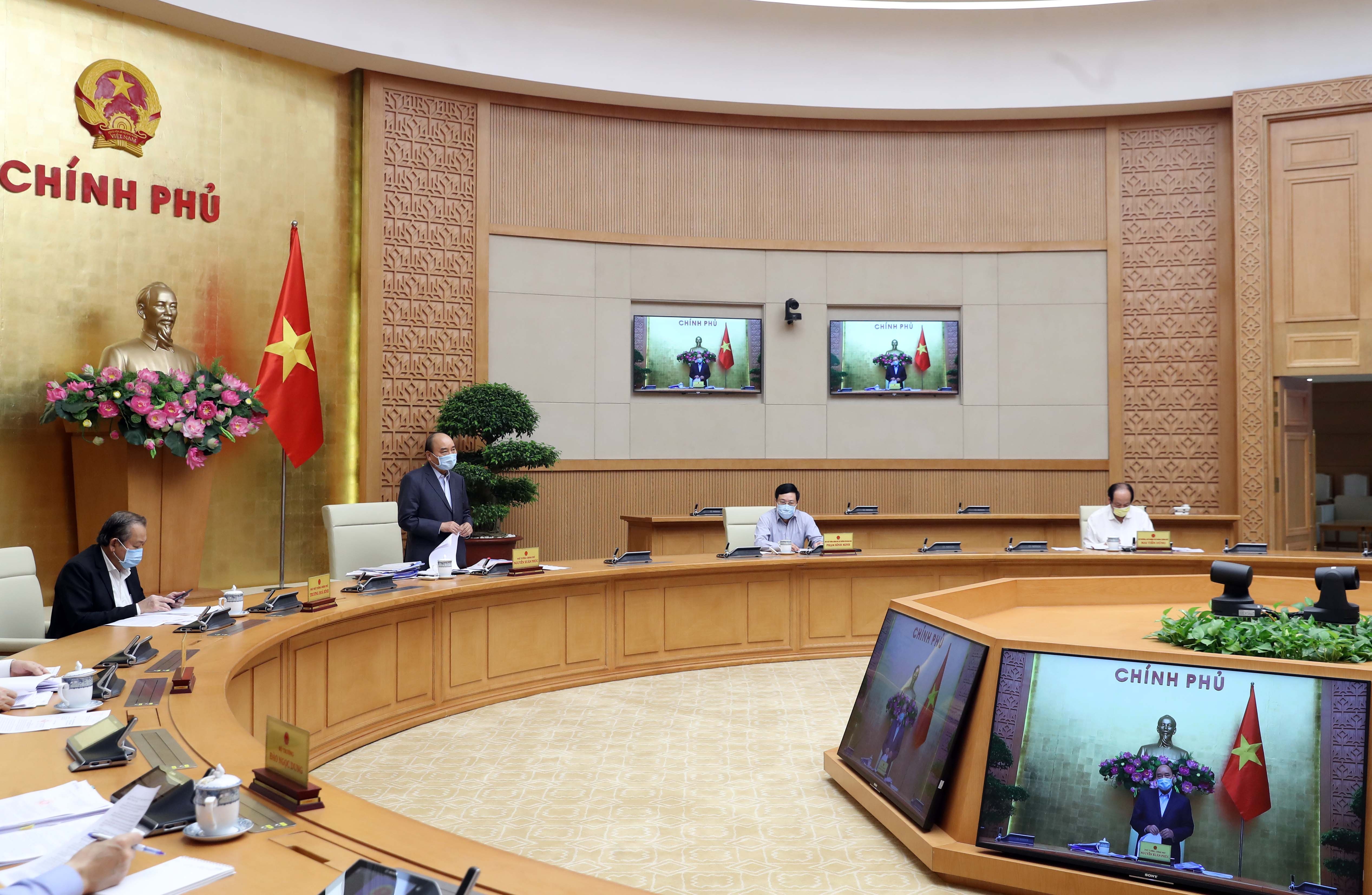 Triển khai 4 nội dung lớn chuẩn bị cho Hội nghị Chính phủ với các địa phương trien khai 4 noi dung lon chuan bi cho hoi nghi chinh phu voi cac dia phuong