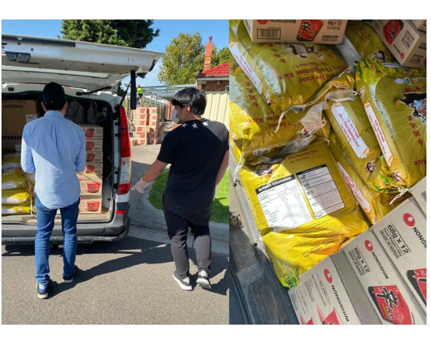 nguoi viet tai australia quyen gop 5 tan gao va hang tram thung mi cung cong dong chong dich covid 19