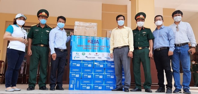 vkbia va vkeia co nhieu hoat dong chung tay cung cong dong chong covid 19