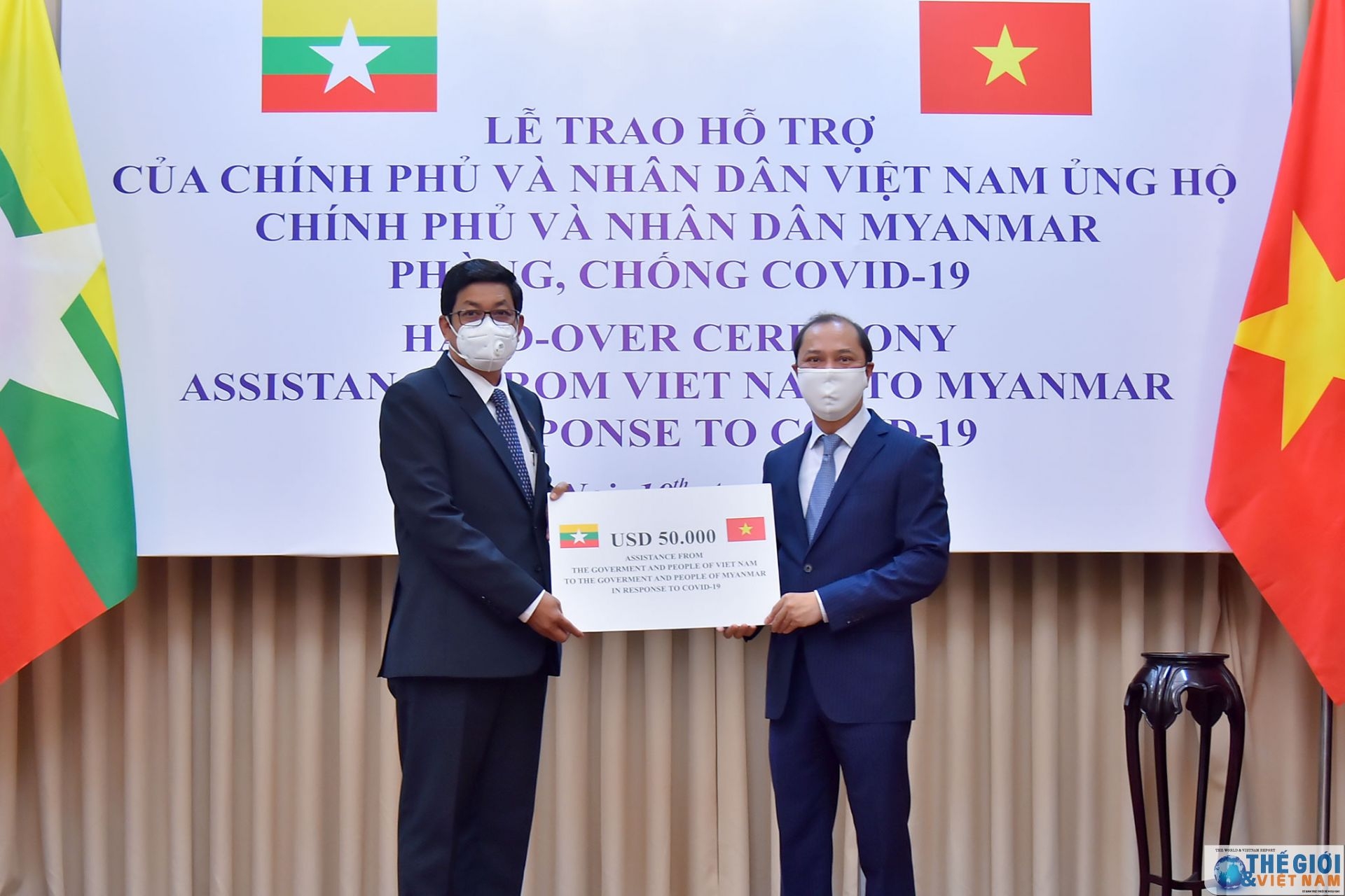 viet nam vien tro campuchia va myanmar phong chong covid 19