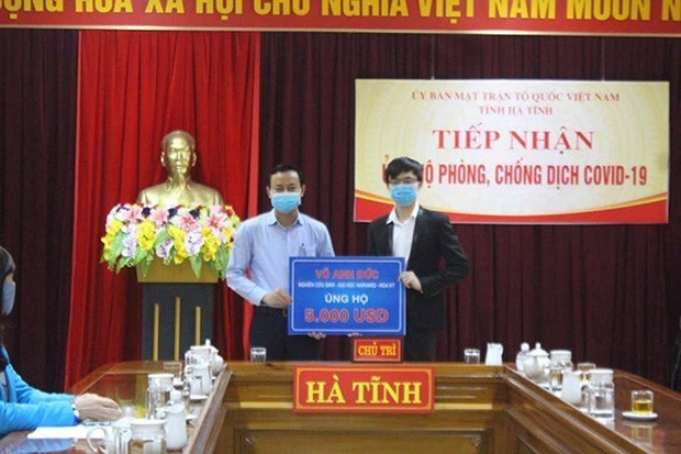 nghien cuu sinh dai hoc harvard het cach ly ung ho 5000 usd giup ha tinh chong dich covid 19