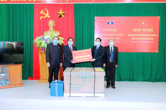 bo doi bien phong thanh hoa son la tich cuc ho tro nuoc ban lao chong covid 19