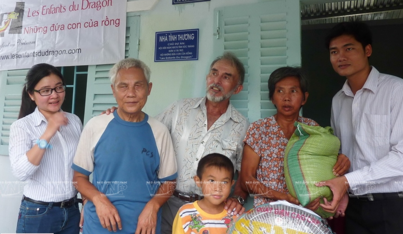 marc de muynck phap xay trung tam bao tro cuu mang nhieu tre mo coi tai long an