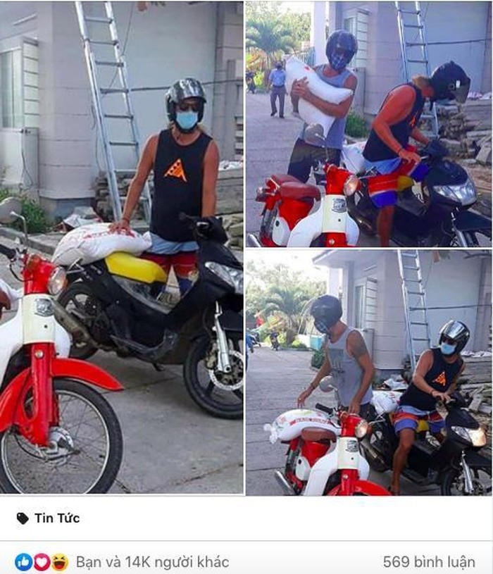 nguoi nuoc ngoai tai viet nam chung tay ung ho cay gao atm