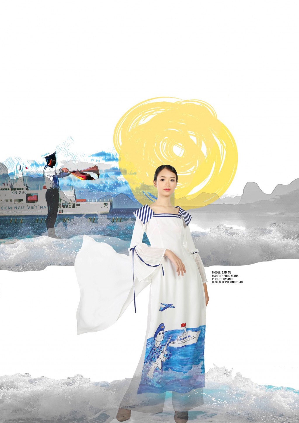 Ra mắt 20 bộ sưu tập áo dài lấy cảm hứng từ cảnh quan, thiên nhiên, con người Quảng Ninh