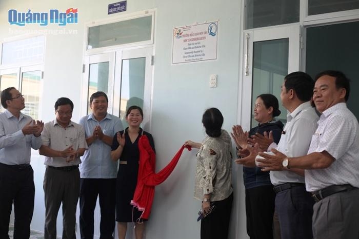 children of vietnam tai tro 850 trieu dong xay 2 phong hoc cho truong mam non huyen son tay tinh quang ngai