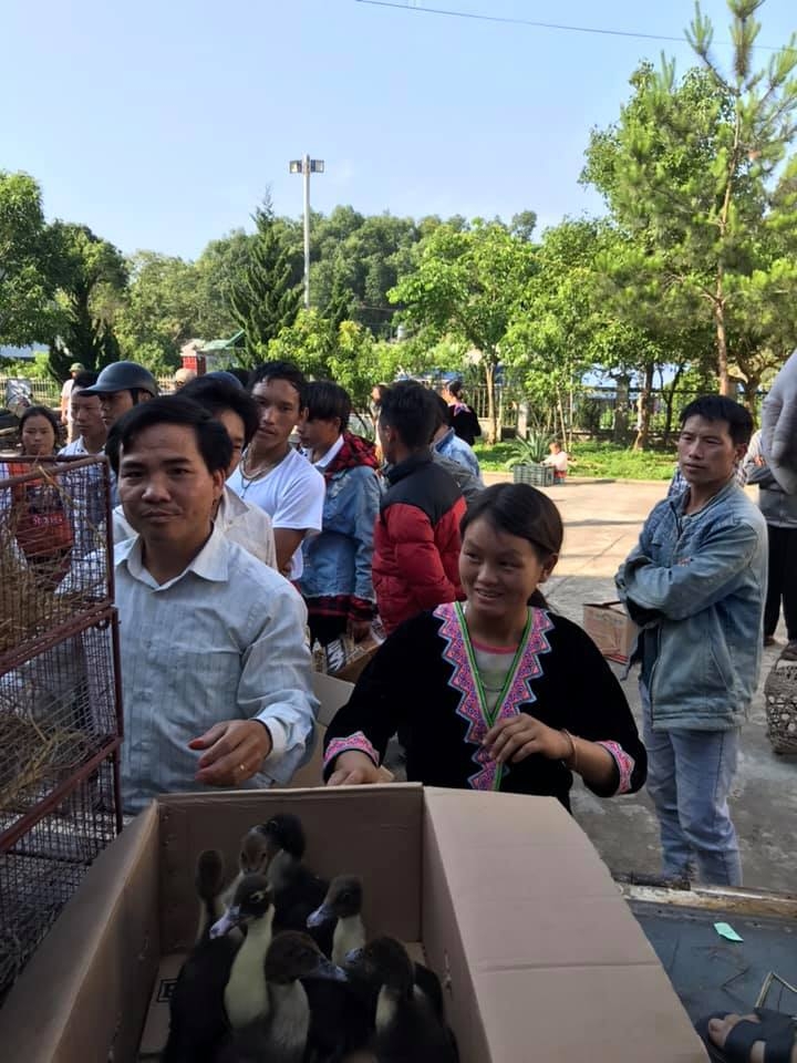 hki tai tro gan 2000 con ngan giong cho nguoi dan thuoc 5 ban huyen tam duong tinh lai chau