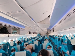 gan 340 cong dan viet nam tu han quoc ve nuoc an toan