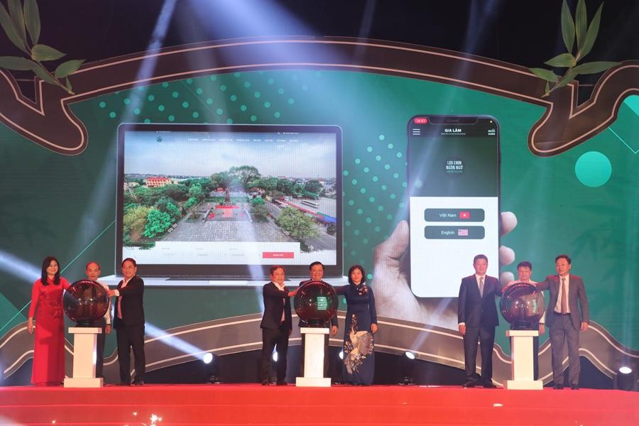 Huyện Gia Lâm, Hà Nội tổ chức khai hội Lễ hội Gióng đền Phù Đổng năm 2022
