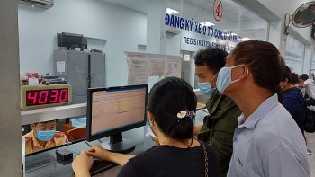 Từ 21/5, công an xã tại 5 huyện được cấp biển số xe máy