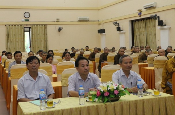 hoi nghi nang cao nhan thuc phap luat ve ton giao cho 200 tang ni tu sy chuc viec phat giao tai nghe an