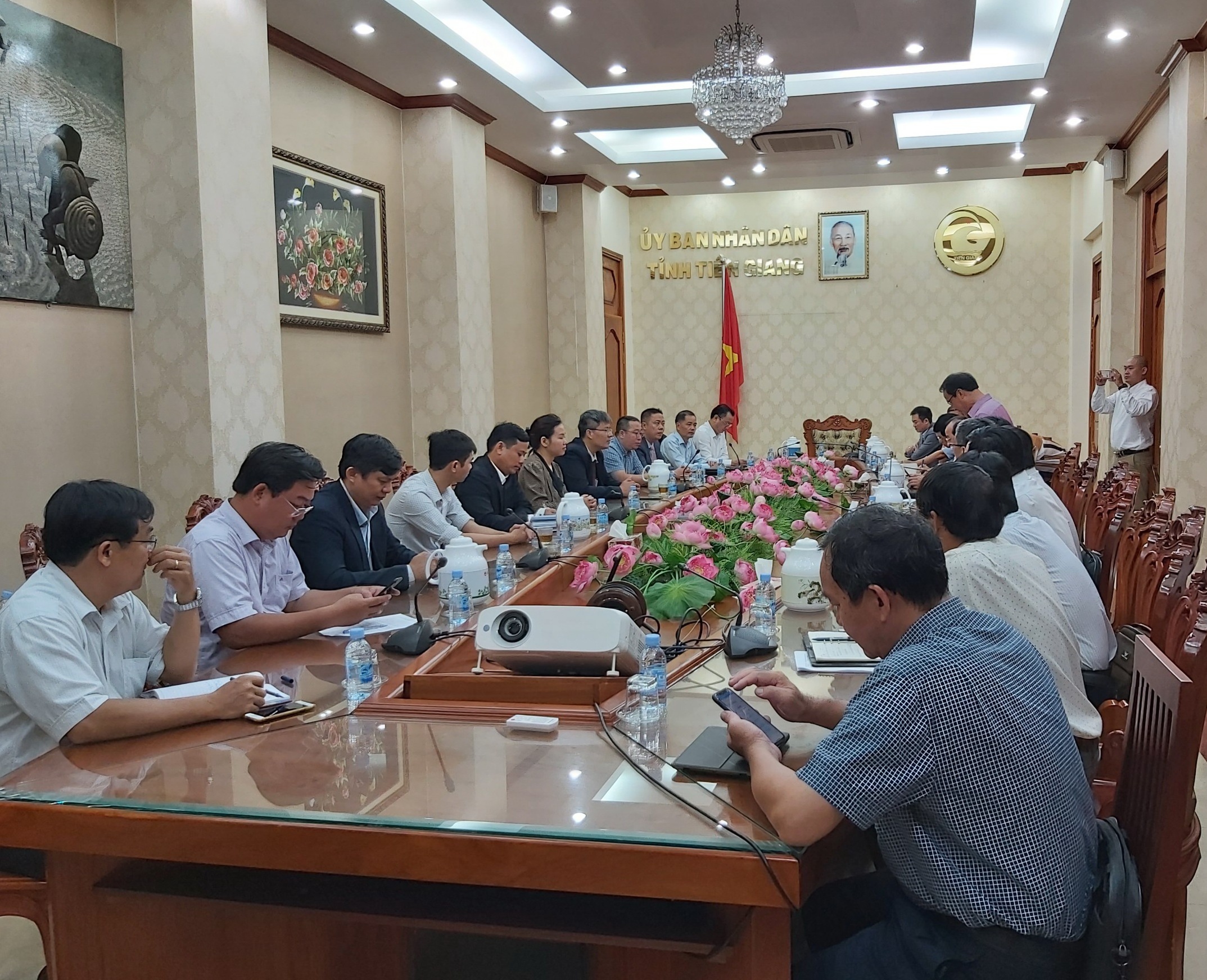 tien giang muon vkbia la cau noi de hop tac ket nghia voi cac dia phuong cua han quoc