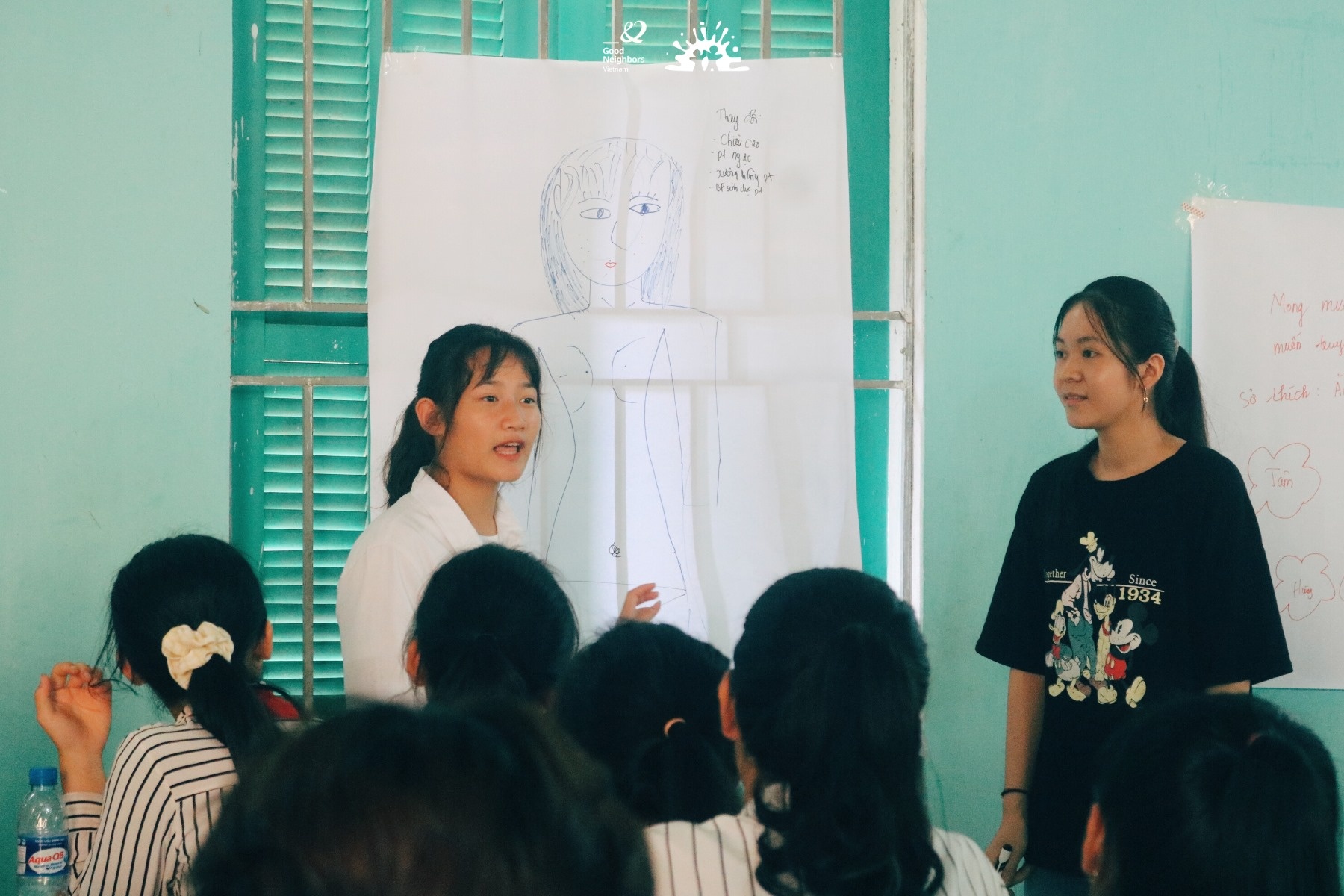 du chu de kha nhay cam va kho noi tuy nhien cac em da tham gia cac hoat dong voi tinh than soi noi nhiet tinh va ham hoc hoi anh gni