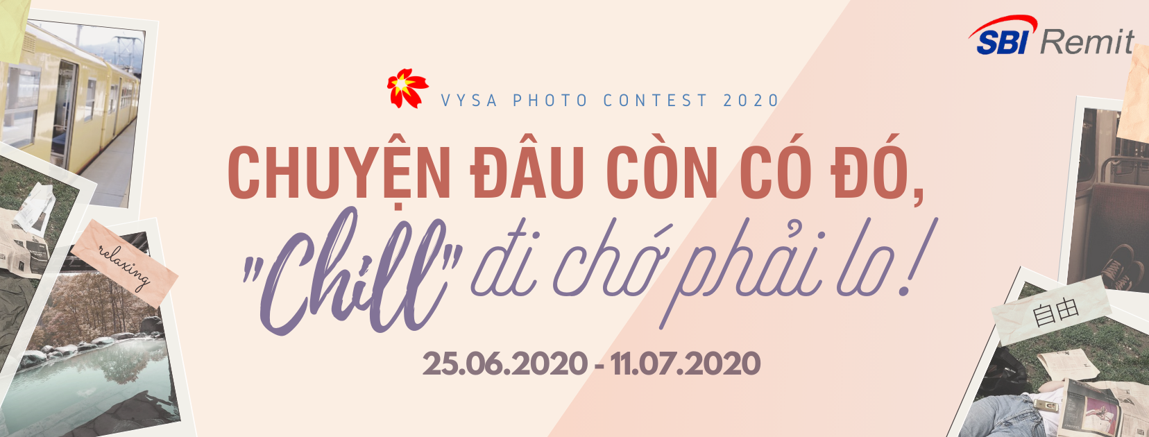 VYSA Nhật Bản phát động cuộc thi ảnh với chủ đề "CHILL" tổng giải thưởng lên đến 60.000 yên