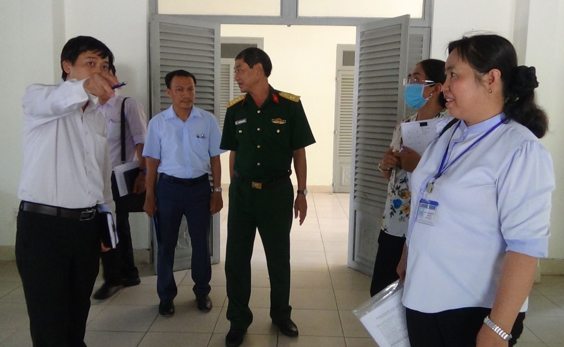 doa n kiem tra khu cach ly tai ky tuc xa truong cao dang su pham tay ninh anh baotayninh