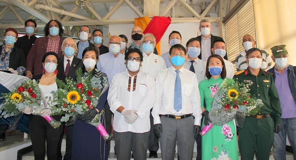 ra mat ban chap hanh nha huu nghi venezuela viet nam anh dai su quan viet nam tai venezuela