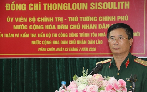 thieu tuong nguyen quoc dung tu lenh binh doan 11 bao cao tinh hinh thi cong cong trinh nha quoc hoi lao moi anh baonhandan