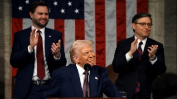 Tổng thống Trump tuyên bố “nước Mỹ đã trở lại”