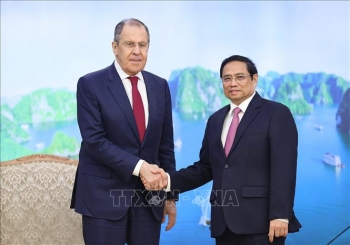 Thủ tướng Phạm Minh Chính tiếp Bộ trưởng Ngoại giao Nga Sergey Lavrov