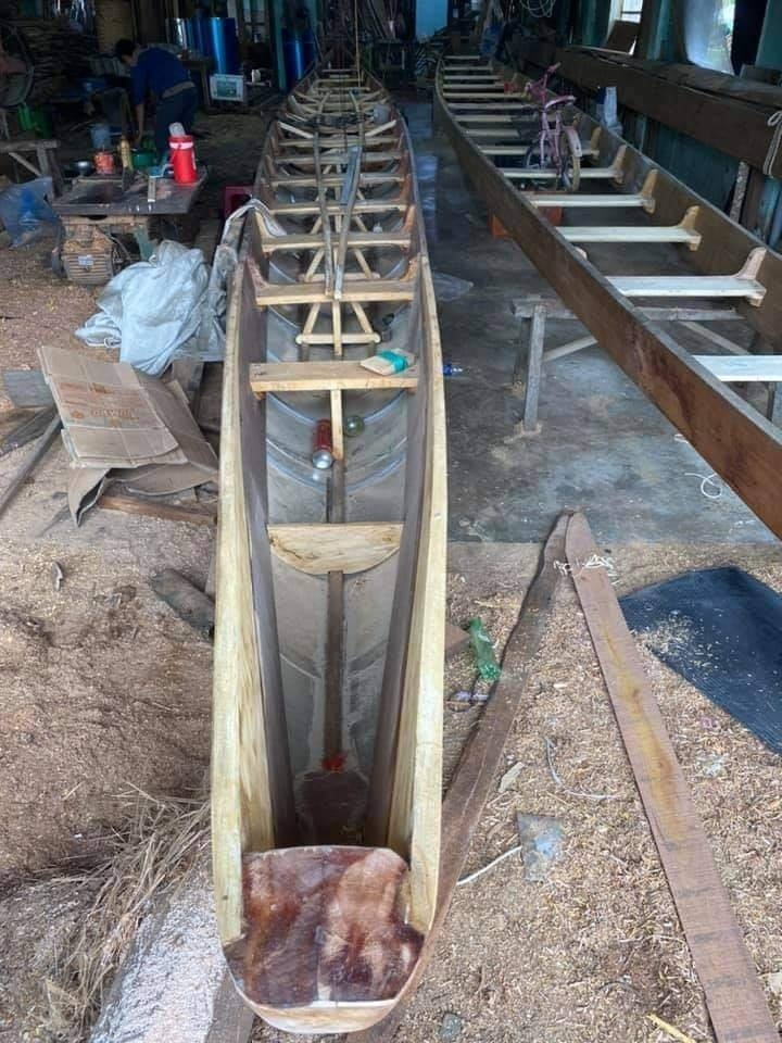 Lý Sơn rộn ràng chuẩn bị Lễ hội đua thuyền tứ linh đầu xuân Tân Sửu