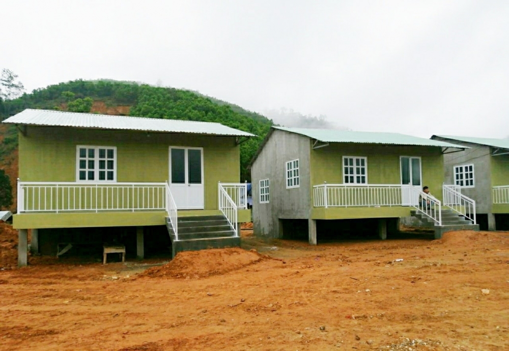 Người dân Trà Leng có nhà mới ngay trước Tết Tân Sửu