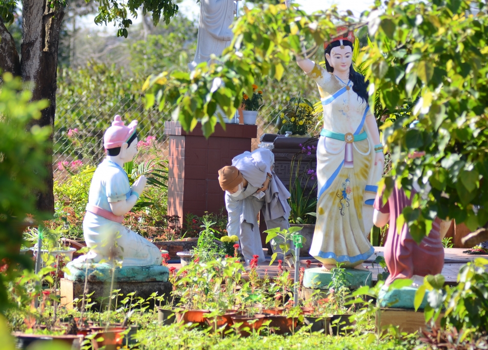 Đầu xuân ở chùa làng