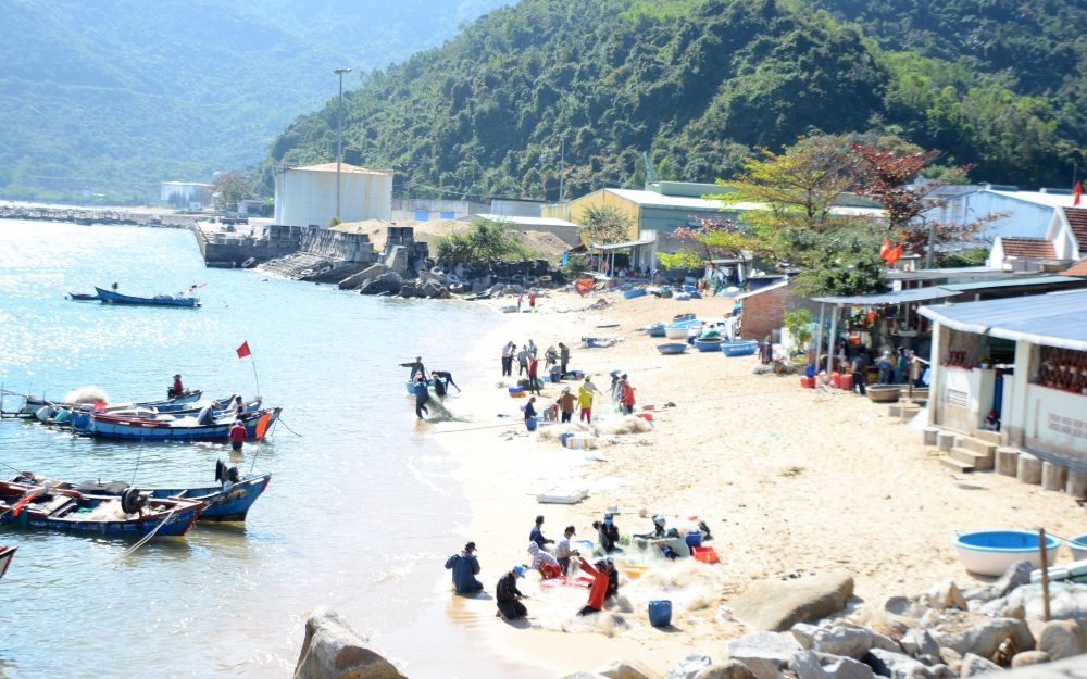 Làng biển Vũng Rô khoác áo mới