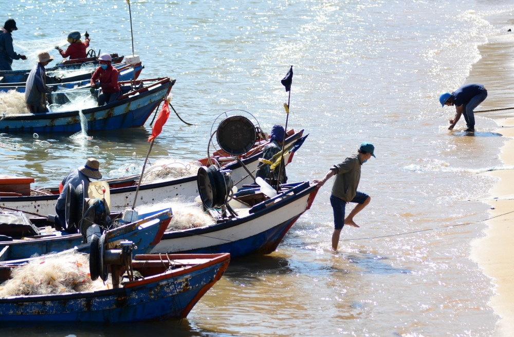 Làng biển Vũng Rô khoác áo mới