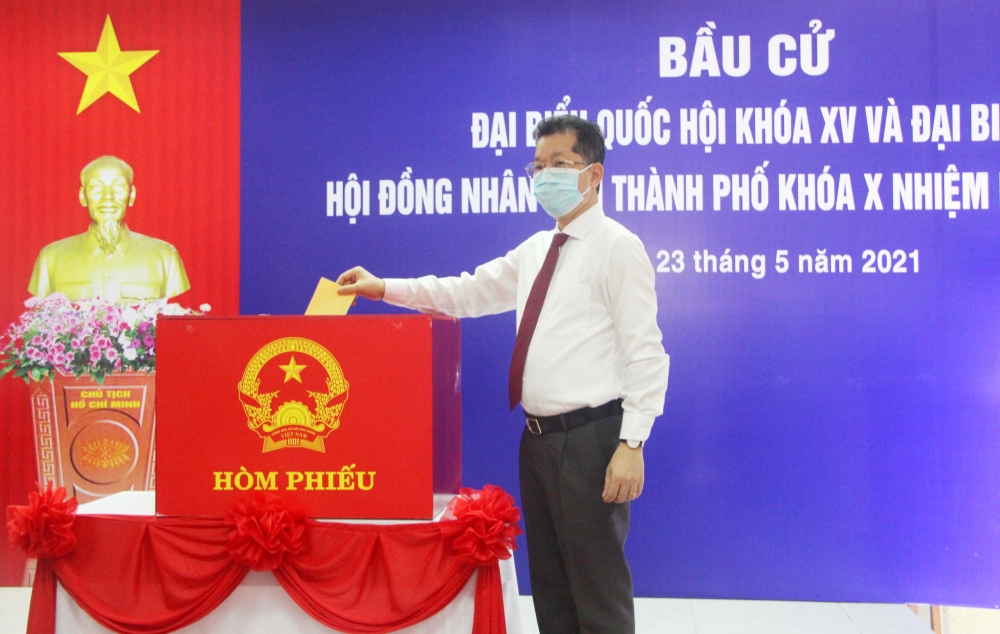 Đà Nẵng rộn ràng ngày bầu cử