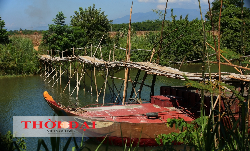 Chiếc cầu tre ở đồng bằng xứ Quảng