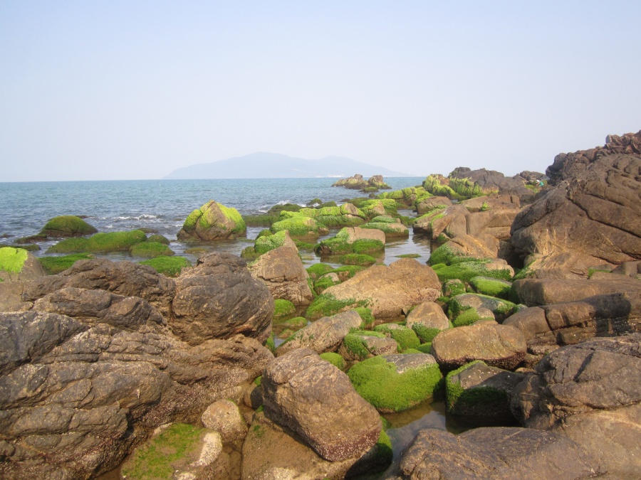 Nhếch nhác dịch vụ du lịch tự phát ở làng biển Nam Ô khac khoai nam o