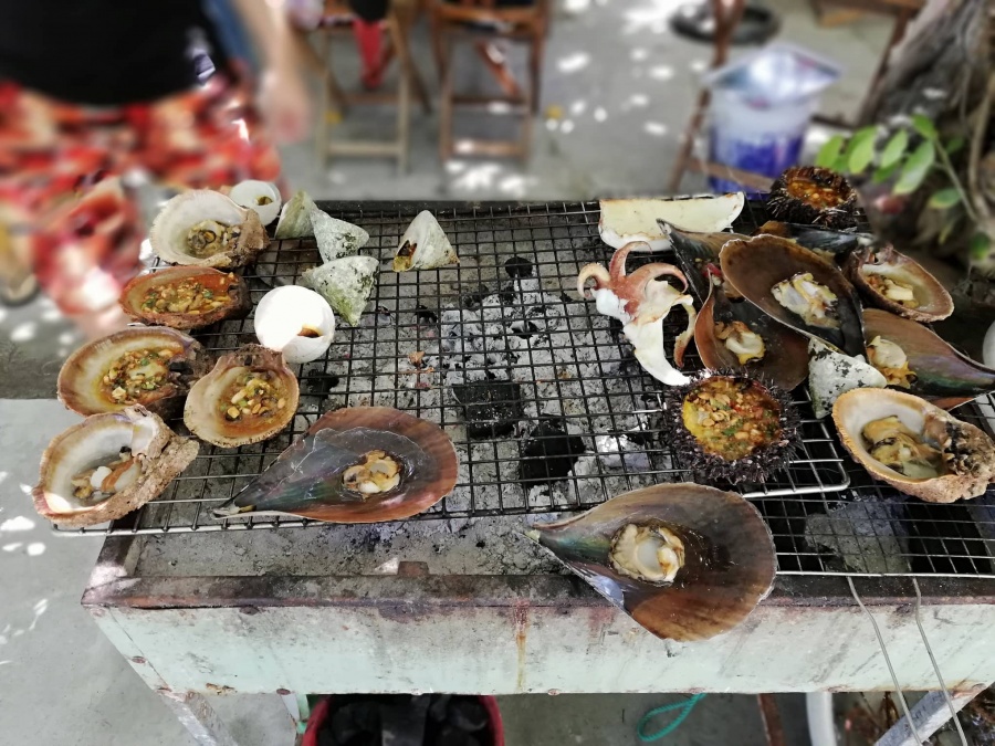ngay ngat voi muc mot nang ngoai dao cu lao cham